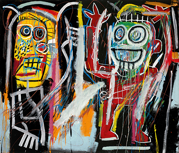 Jean Michel Basquiat, Dustheads, 1982.